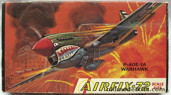 Airfix 1/72 Curtiss P-40E or Kittyhawk IA Craftmaster Issue - USAAF or RAF, 2-46 plastic model kit
